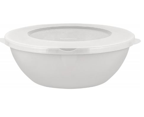 Миска с крышкой HELSINKI 1л пепельный жемчуг